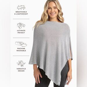 We Are Amma Cocoon by Amma Grey Baby Cover Stroller Cover Blanket Feeding Cover